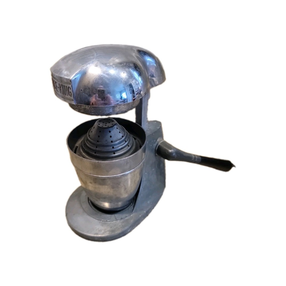 Vintage Juice King Manual Citrus Juicer Squeezer Model JK35 National Die Cast